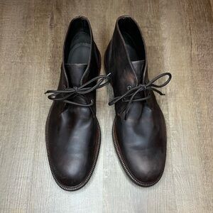 Johnston & Murphy Brown Leather Chukka Boots size 11.5
